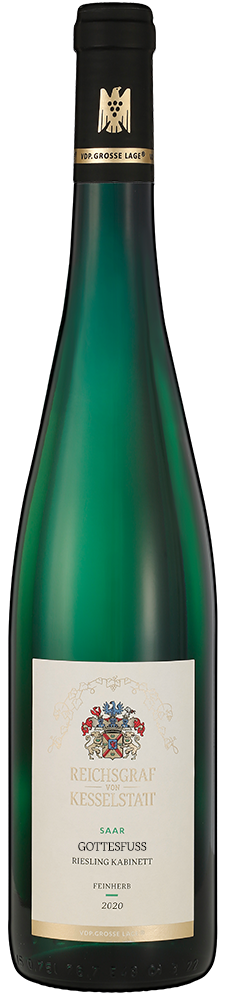 Bild: Abbildung zeigt das Produkt 2021 Wiltingen GOTTESFUSS Riesling Kabinett feinherb, Saar