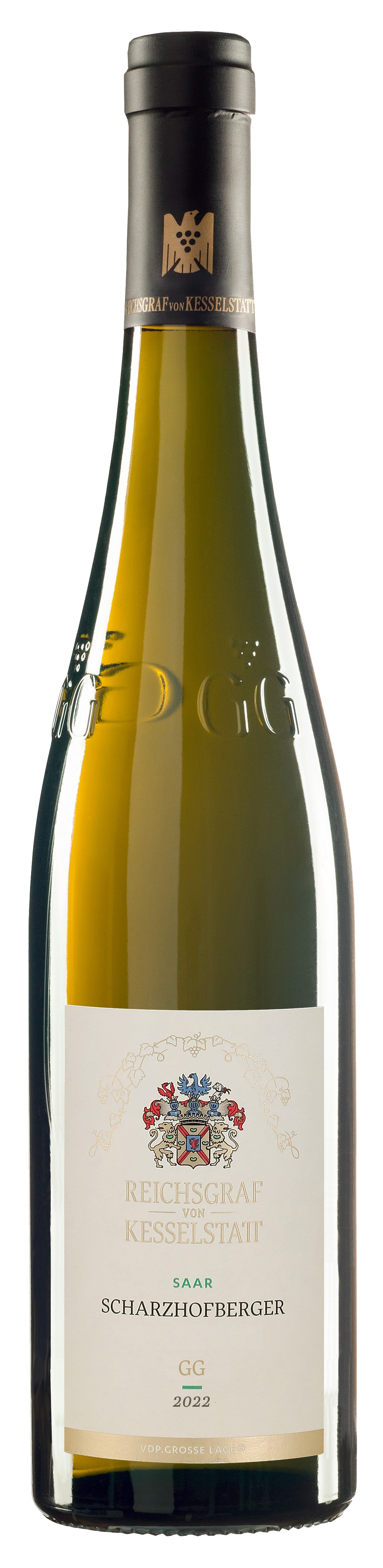 Bild: Abbildung zeigt das Produkt 2022 SCHARZHOFBERGER Riesling GG, Saar
