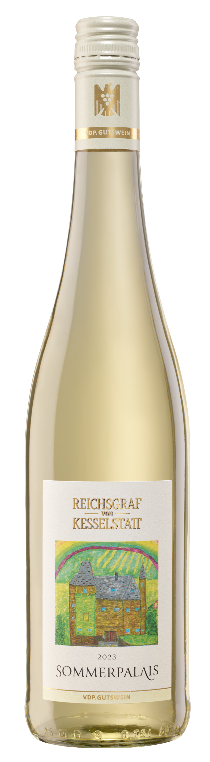 Bild: Abbildung zeigt das Produkt 2023 Sommerpalais Riesling