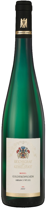 Bild: Abbildung zeigt das Produkt 2022 Piesport GOLDTRÖPFCHEN Riesling Spätlese, Mosel