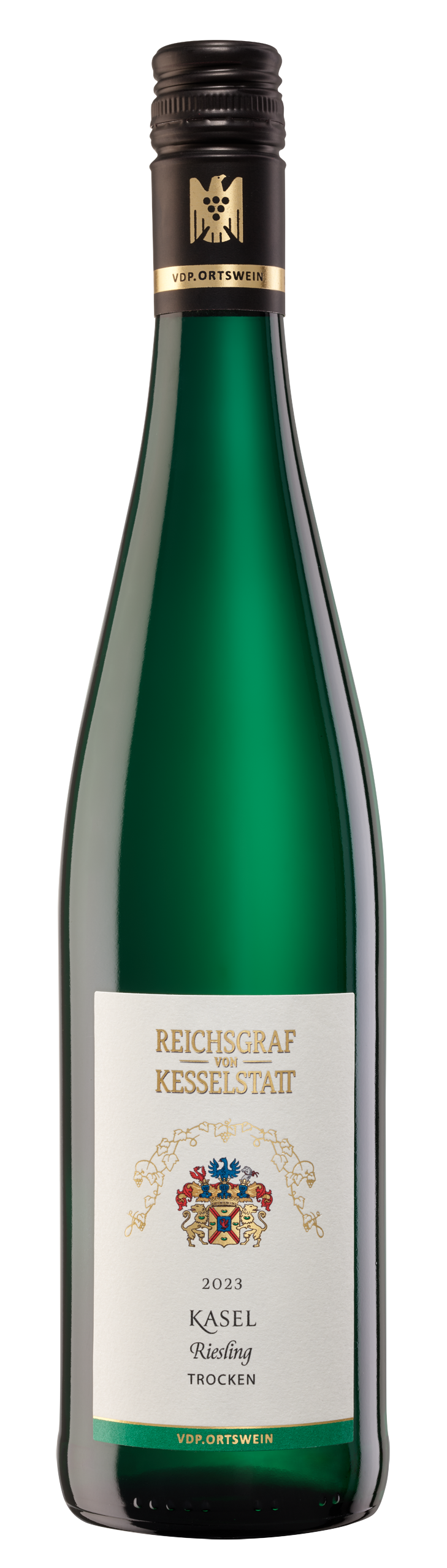 Bild: Abbildung zeigt das Produkt 2023 KASEL Riesling trocken, Ruwer