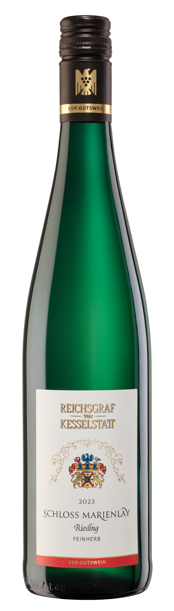 Bild: Abbildung zeigt das Produkt 2023 SCHLOSS MARIENLAY Riesling feinherb