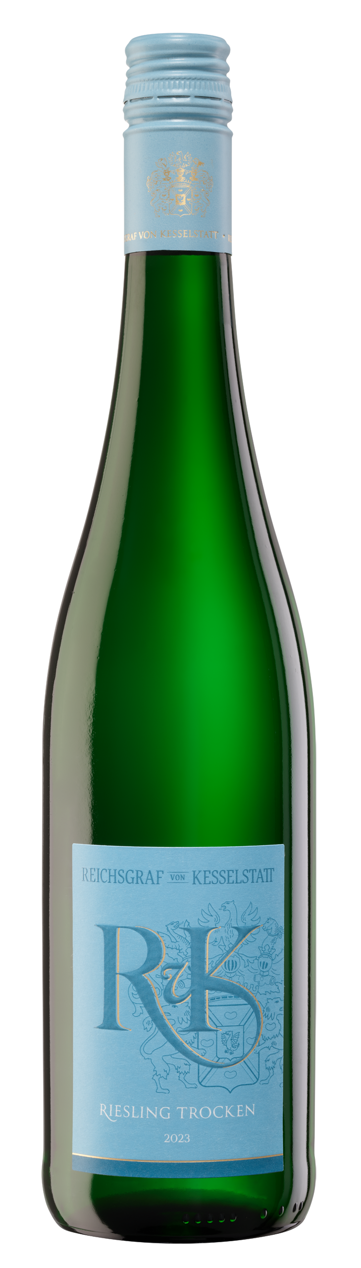Bild: Abbildung zeigt das Produkt 2023 RvK Riesling trocken