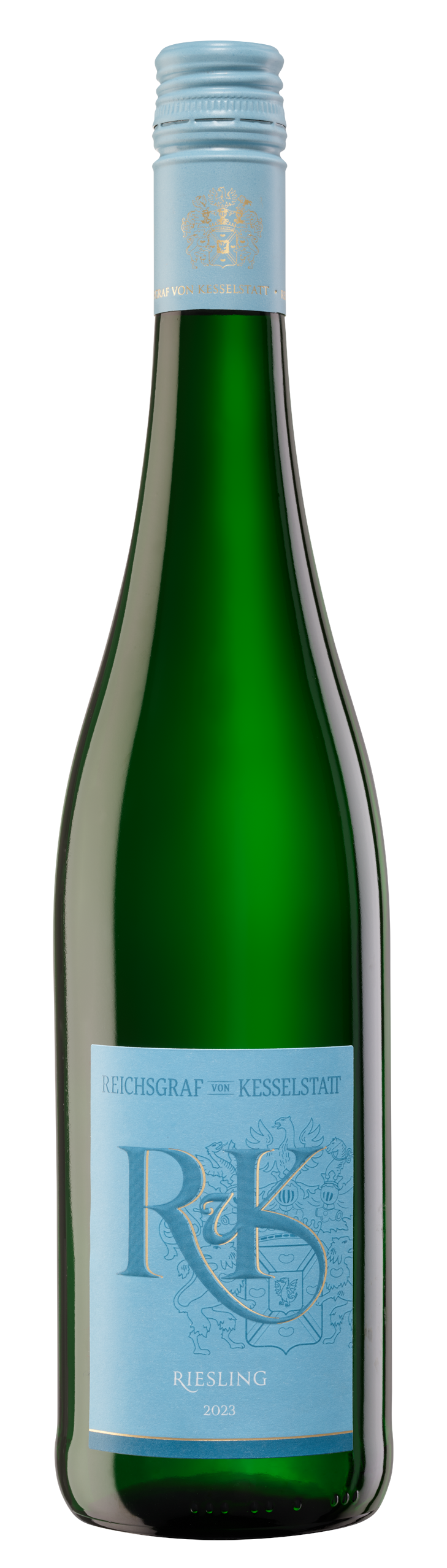 Bild: Abbildung zeigt das Produkt 2023 RvK Riesling fruchtsüß
