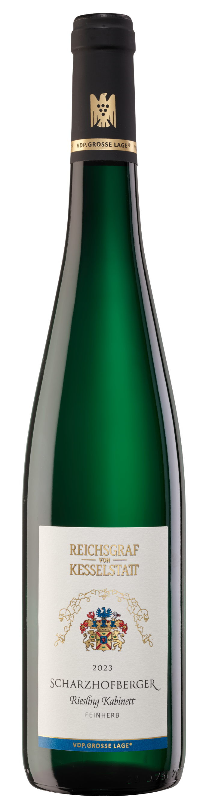 Bild: Abbildung zeigt das Produkt 2023 SCHARZHOFBERGER Riesling Kabinett feinherb, Saar