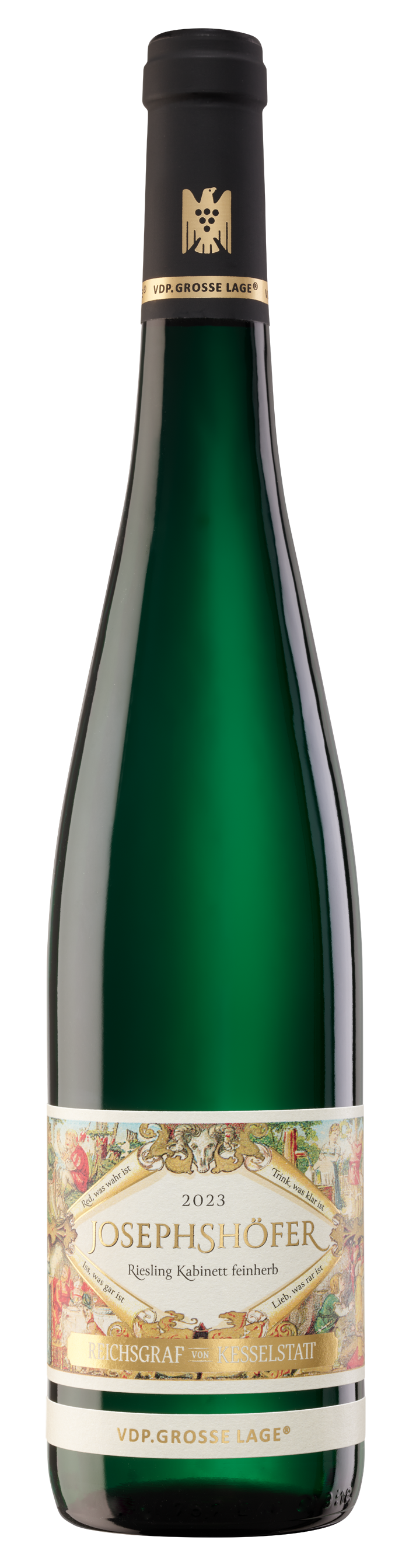 Bild: Abbildung zeigt das Produkt 2023 JOSEPHSHÖFER - Monopol Riesling Kabinett feinherb, Mosel
