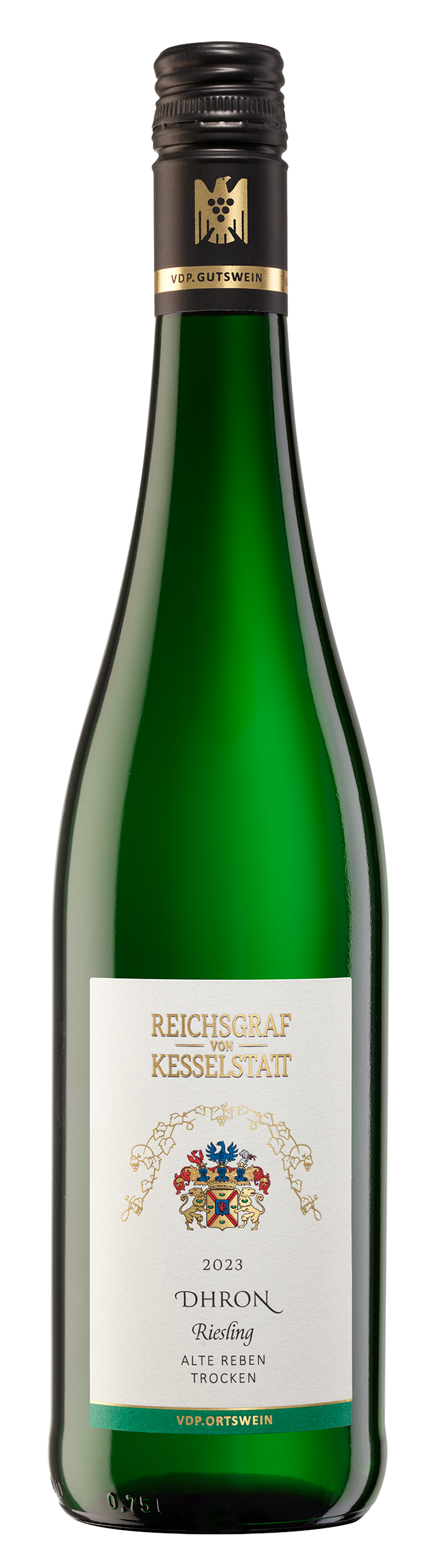 Bild: Abbildung zeigt das Produkt 2023 DHRON Riesling Alte Reben trocken, Mosel