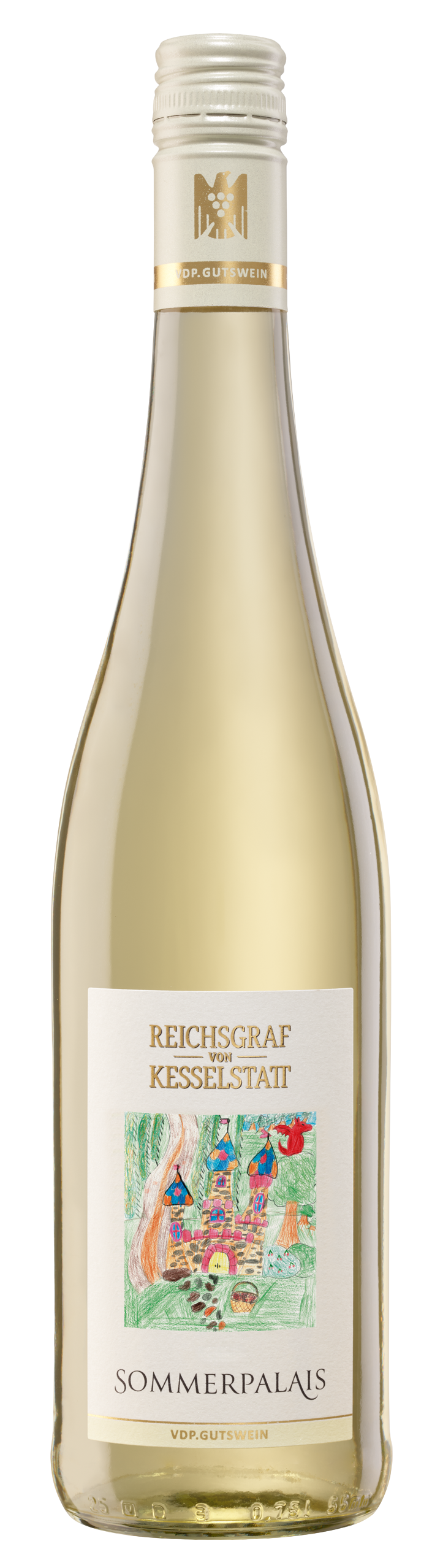 Bild: Abbildung zeigt das Produkt 2024 Sommerpalais Riesling