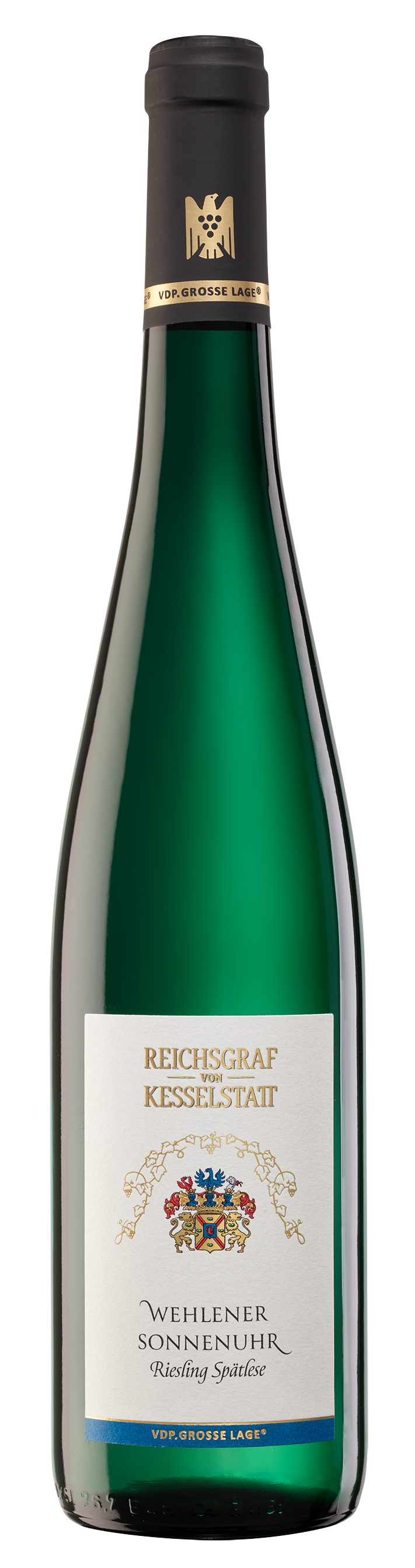 Bild: Abbildung zeigt das Produkt 2024 Wehlen SONNENUHR Riesling Spätlese, Mosel