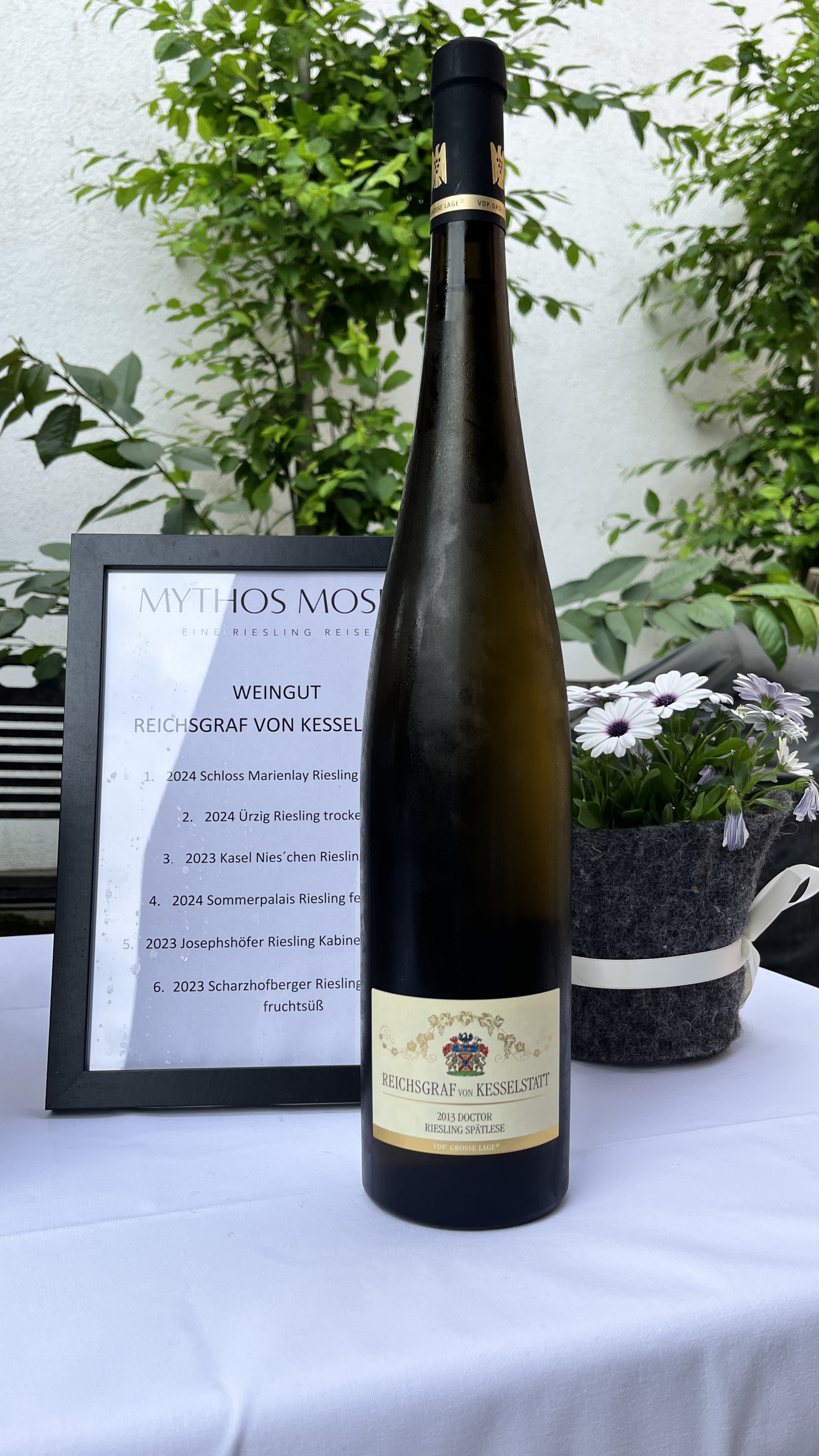 Bild: Abbildung zeigt das Produkt 2013 Bernkasteler DOCTOR Riesling Spätlese Magnum, Mosel