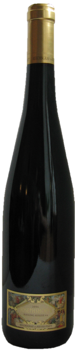 Bild: Abbildung zeigt das Produkt 2006 JOSEPHSHÖFER - Monopol Riesling Auslese Goldkapsel #6, Mosel
