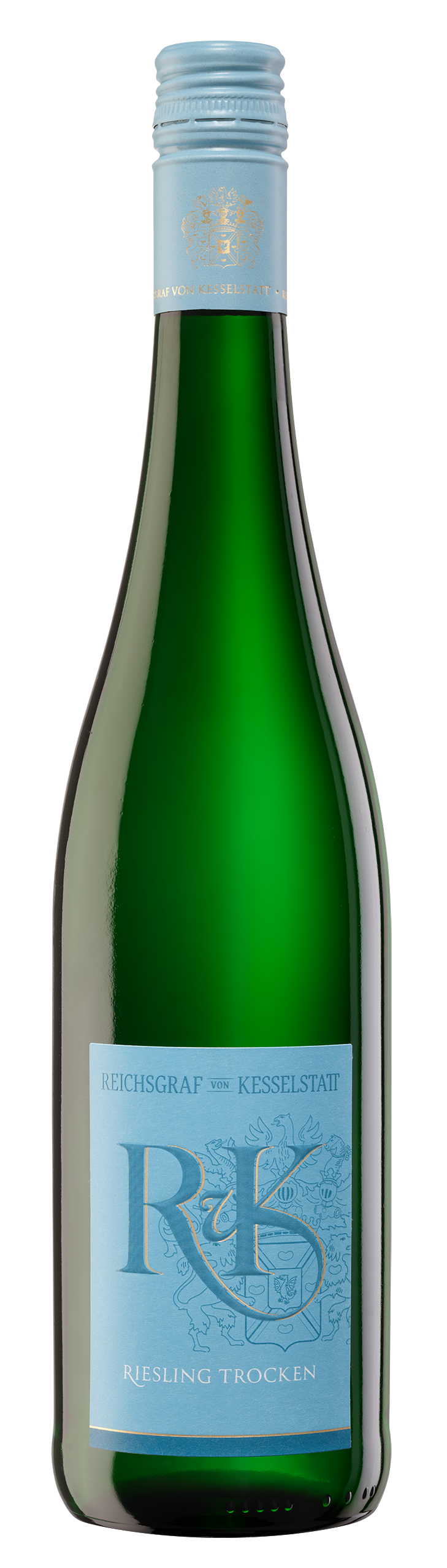 Bild: Abbildung zeigt das Produkt 2024 RvK Riesling trocken